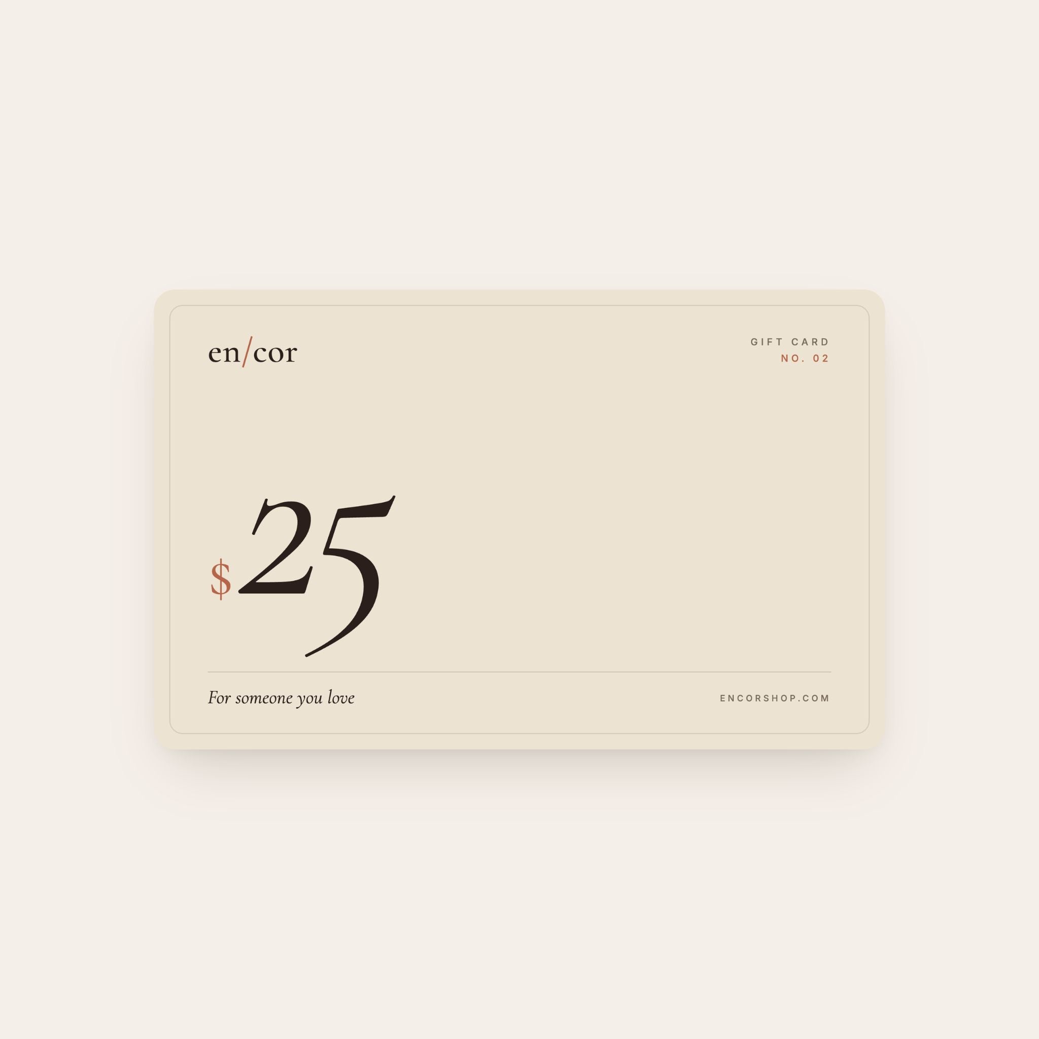 en/cor gift card