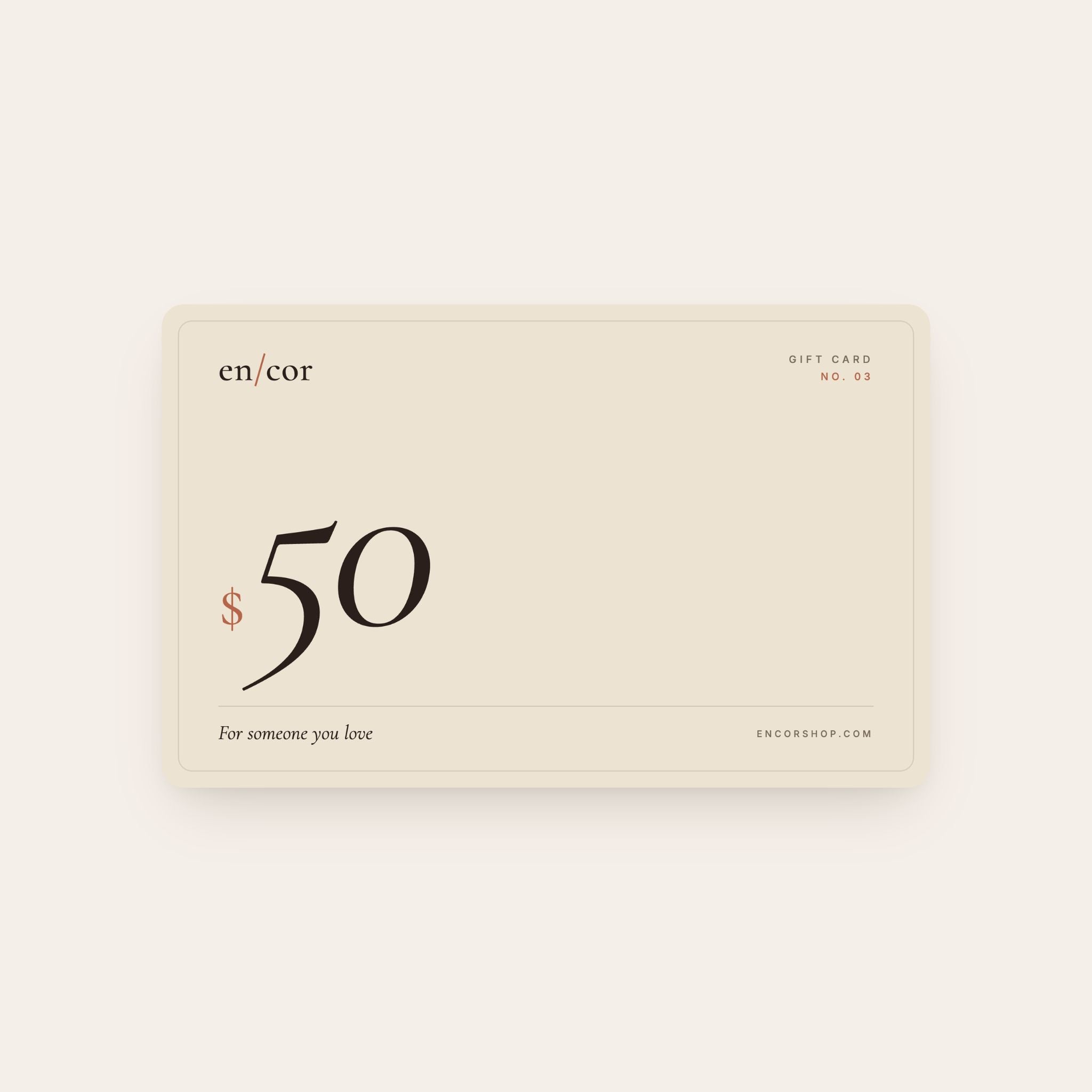 en/cor gift card