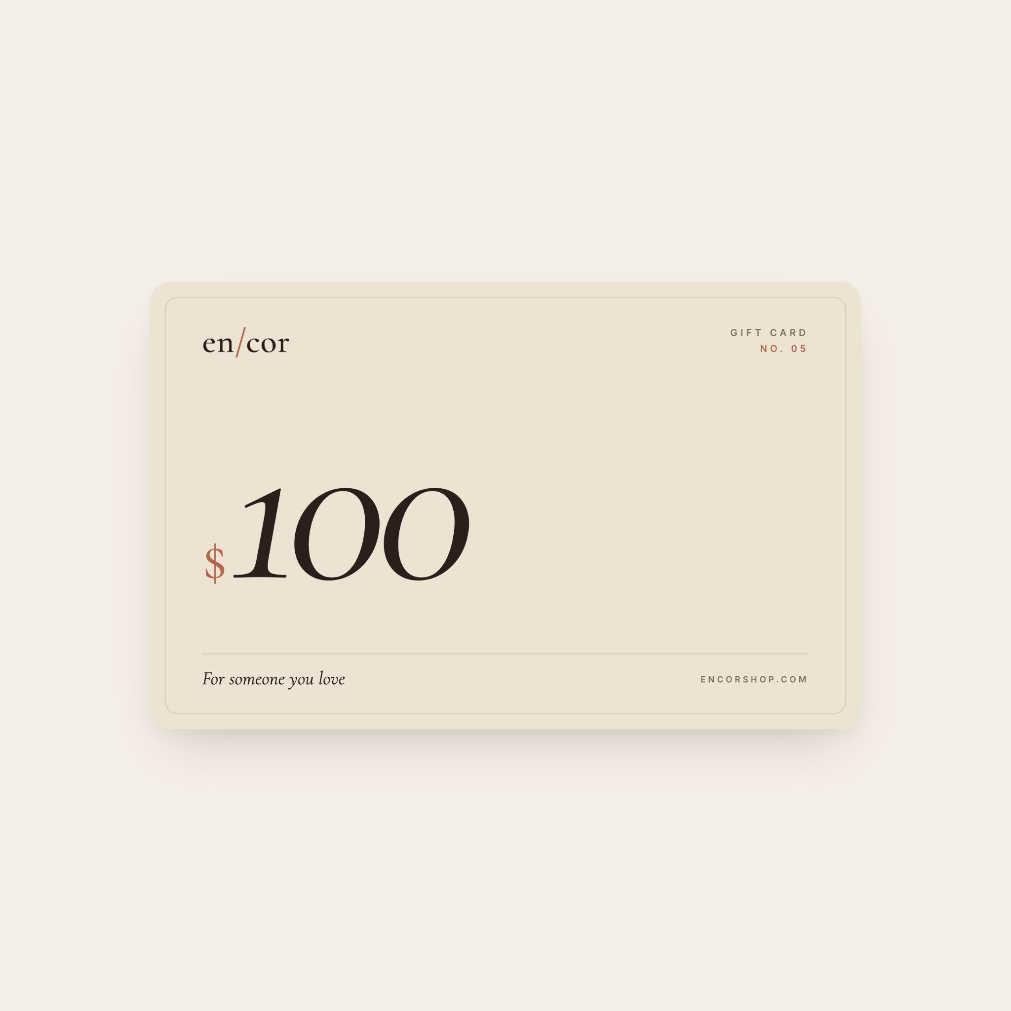 en/cor gift card