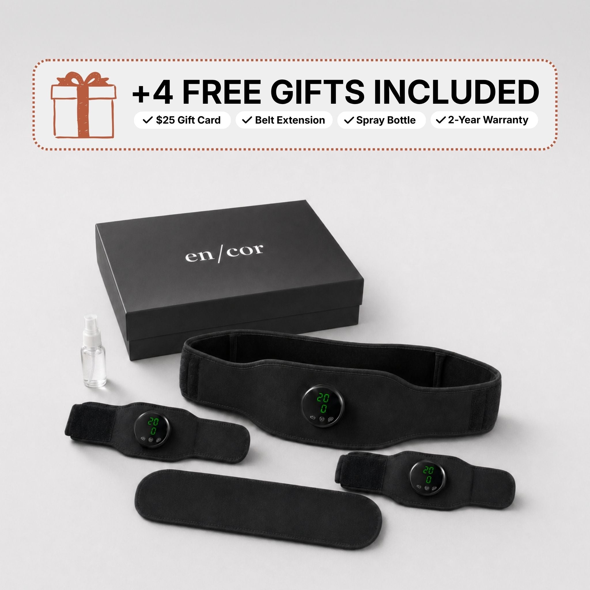 The encor deep core EMS system with 4 free gifts included